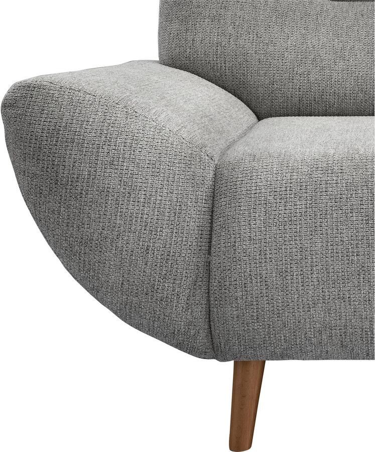 INOSIGN 3-zitsbank Drago elegant en tijdloos comfortabel met houten voet - Foto 2