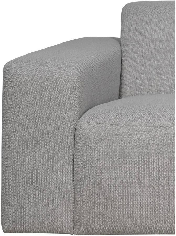 INOSIGN 3-zitsbank Koa 228 cm modulair bankstel in webstof cord Designbank zachte lounge-zitcomfort golfondersteuning tot aan de vloer - Foto 2