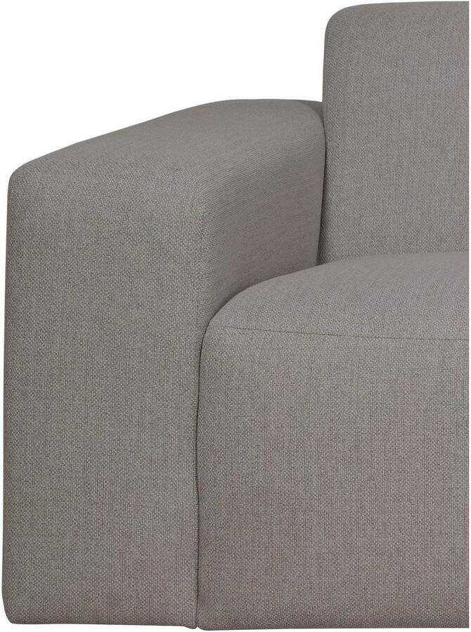 INOSIGN 3-zitsbank Koa 228 cm modulair bankstel in webstof cord Designbank zachte lounge-zitcomfort golfondersteuning tot aan de vloer - Foto 2