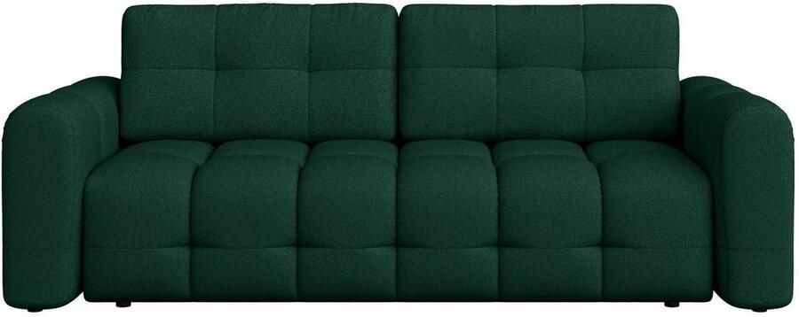 INOSIGN 3-zitsbank Manilla optioneel met bedfunctie B D H 265 117 91 cm met golfondersteuning in verschillende materialen en kleuren - Foto 6