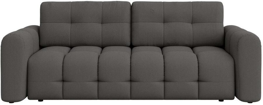 INOSIGN 3-zitsbank Manilla optioneel met bedfunctie B D H 265 117 91 cm met golfondersteuning in verschillende materialen en kleuren - Foto 6