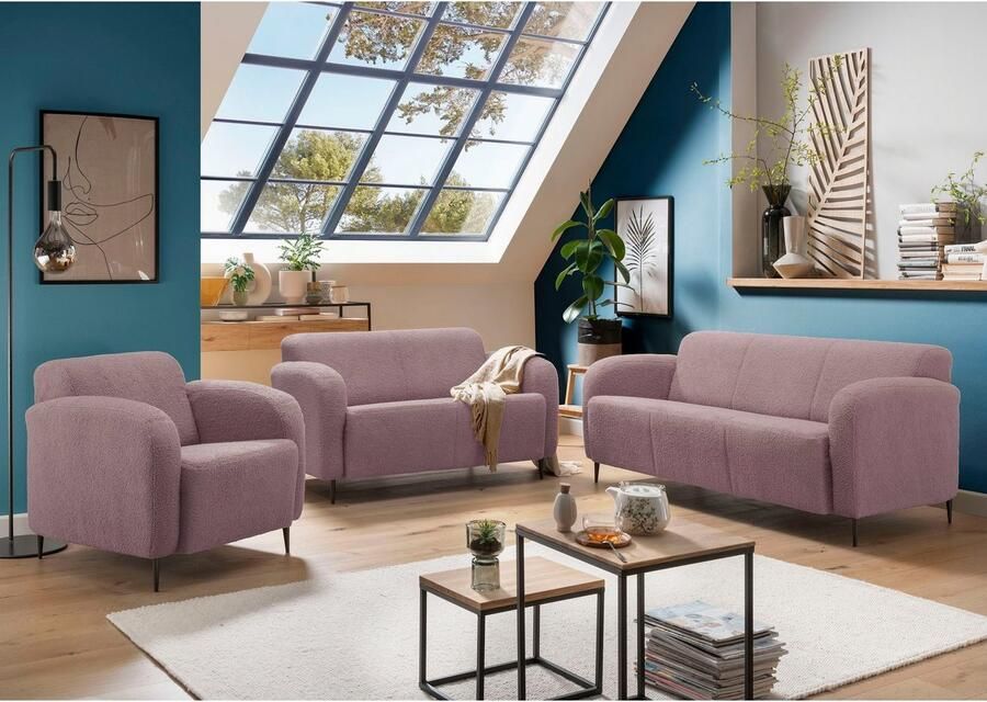 INOSIGN 3-zitsbank Marron - Foto 4