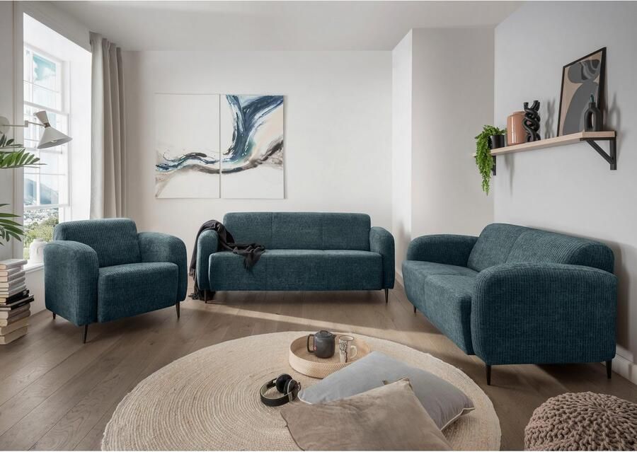 INOSIGN 3-zitsbank Marron - Foto 2