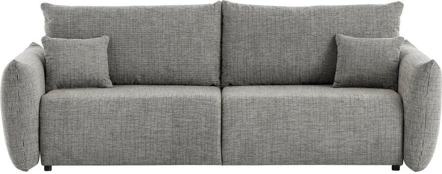 Home affaire 3-zitsbank MAVAS slaapbank met bedlade ca. 240 108 cm (ligoppervlak 212 145 cm) ribfluweel chenille structuur - Foto 14