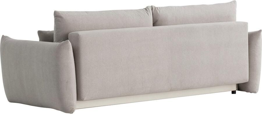 Home affaire 3-zitsbank MAVAS slaapbank met bedlade ca. 240 108 cm (ligoppervlak 212 145 cm) ribfluweel chenille structuur - Foto 12