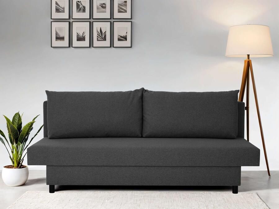 INOSIGN 3-zitsbank SAWYER slaapbank met bedlade en golfvering onderhoudsvriendelijke bekleding: velvet & structuur b d h 193 86 83 5 cm - Foto 7