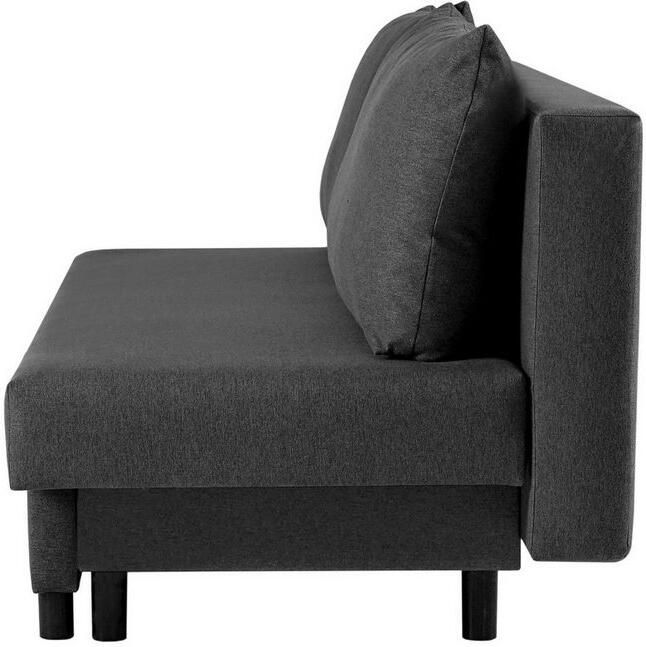 INOSIGN 3-zitsbank SAWYER slaapbank met bedlade en golfvering onderhoudsvriendelijke bekleding: velvet & structuur b d h 193 86 83 5 cm - Foto 3