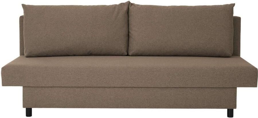 INOSIGN 3-zitsbank SAWYER slaapbank met bedlade en golfvering onderhoudsvriendelijke bekleding: velvet & structuur b d h 193 86 83 5 cm - Foto 5