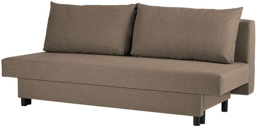 INOSIGN 3-zitsbank SAWYER slaapbank met bedlade en golfvering onderhoudsvriendelijke bekleding: velvet & structuur b d h 193 86 83 5 cm - Foto 4