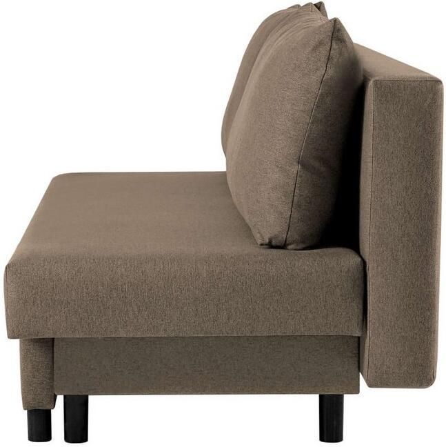 INOSIGN 3-zitsbank SAWYER slaapbank met bedlade en golfvering onderhoudsvriendelijke bekleding: velvet & structuur b d h 193 86 83 5 cm - Foto 3