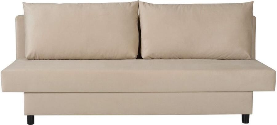 INOSIGN 3-zitsbank SAWYER slaapbank met bedlade en golfvering onderhoudsvriendelijke bekleding: velvet & structuur b d h 193 86 83 5 cm - Foto 3