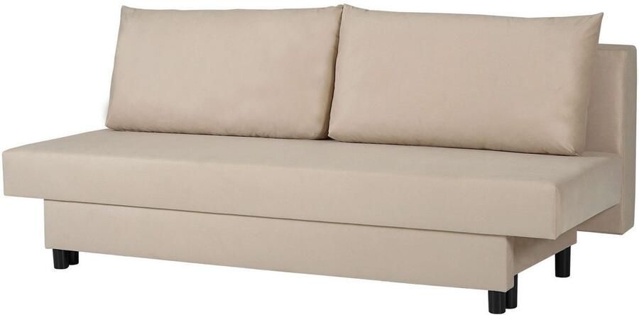 INOSIGN 3-zitsbank SAWYER slaapbank met bedlade en golfvering onderhoudsvriendelijke bekleding: velvet & structuur b d h 193 86 83 5 cm - Foto 2