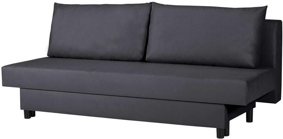 INOSIGN 3-zitsbank SAWYER slaapbank met bedlade en golfvering onderhoudsvriendelijke bekleding: velvet & structuur b d h 193 86 83 5 cm - Foto 3