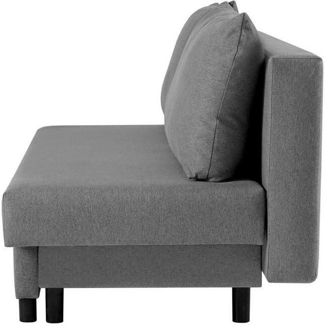 INOSIGN 3-zitsbank SAWYER slaapbank met bedlade en golfvering onderhoudsvriendelijke bekleding: velvet & structuur b d h 193 86 83 5 cm - Foto 3