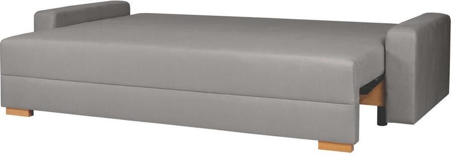 INOSIGN 3-zitsbank SHERIDIAN slaapbank met bedlade in fijncord en velvet met golvende ondervering moderne bekleding b h d 225 94 80 - Foto 6