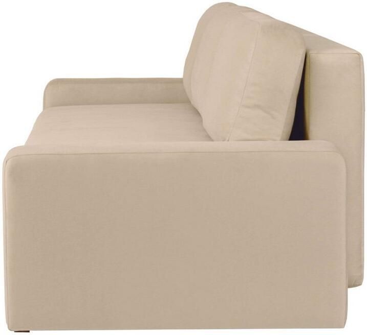 INOSIGN 3-zitsbank SHERIDIAN slaapbank met bedlade in fijncord en velvet met golvende ondervering moderne bekleding b h d 225 94 80 - Foto 2