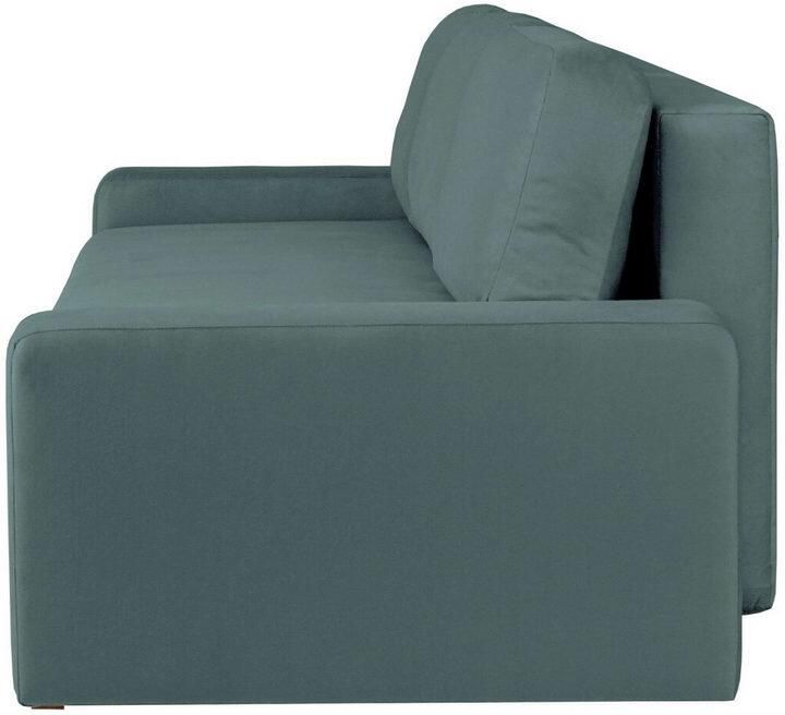 INOSIGN 3-zitsbank SHERIDIAN slaapbank met bedlade in fijncord en velvet met golvende ondervering moderne bekleding b h d 225 94 80 - Foto 2