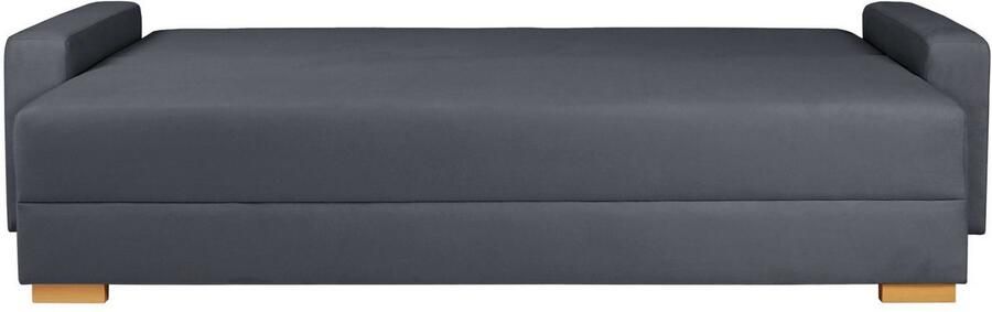 INOSIGN 3-zitsbank SHERIDIAN slaapbank met bedlade in fijncord en velvet met golvende ondervering moderne bekleding b h d 225 94 80 - Foto 7