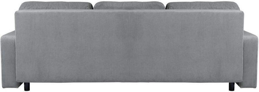 INOSIGN 3-zitsbank SHERIDIAN slaapbank met bedlade in fijncord en velvet met golvende ondervering moderne bekleding b h d 225 94 80 - Foto 6