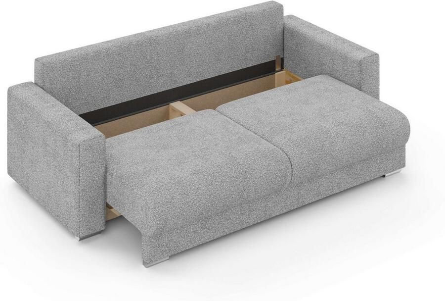 INOSIGN 3-zitsbank Stevinson slaapbank met bedlade afmetingen B H D: 229 87 97 cm - Foto 2