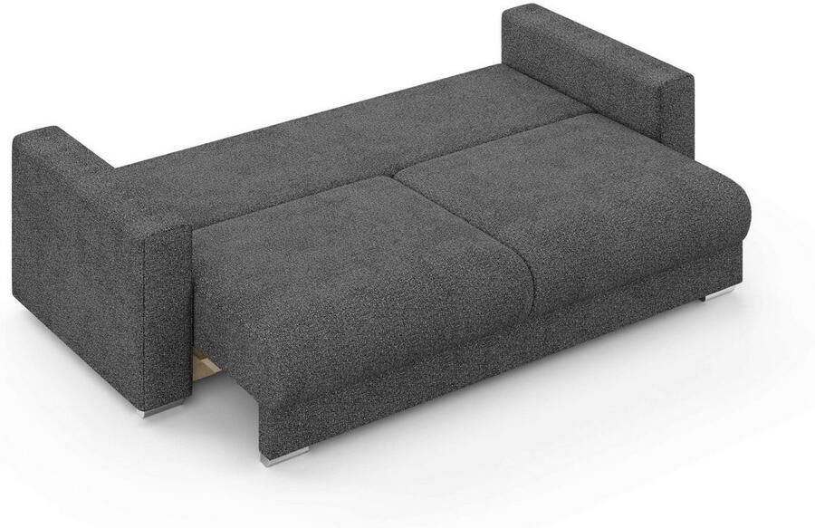 INOSIGN 3-zitsbank Stevinson slaapbank met bedlade afmetingen B H D: 229 87 97 cm - Foto 3