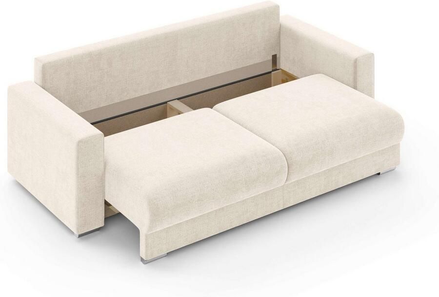 INOSIGN 3-zitsbank Stevinson slaapbank met bedlade afmetingen B H D: 229 87 97 cm - Foto 2