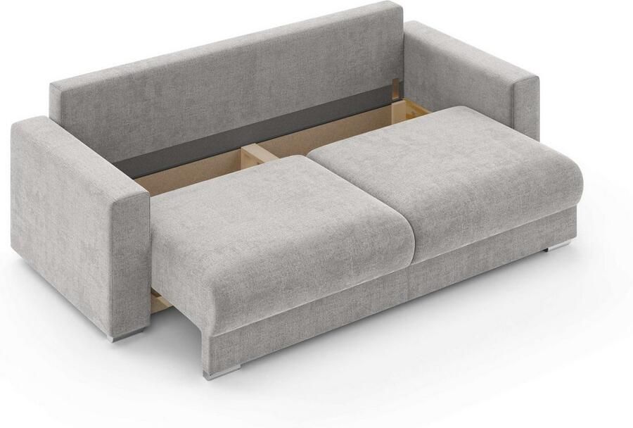 INOSIGN 3-zitsbank Stevinson slaapbank met bedlade afmetingen B H D: 229 87 97 cm - Foto 2