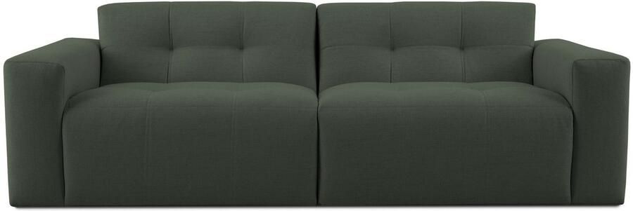 INOSIGN 3-zitsbank Tapley Breedte 220 cm fijne structuur met knoopstiksel vloerhoog - Foto 5