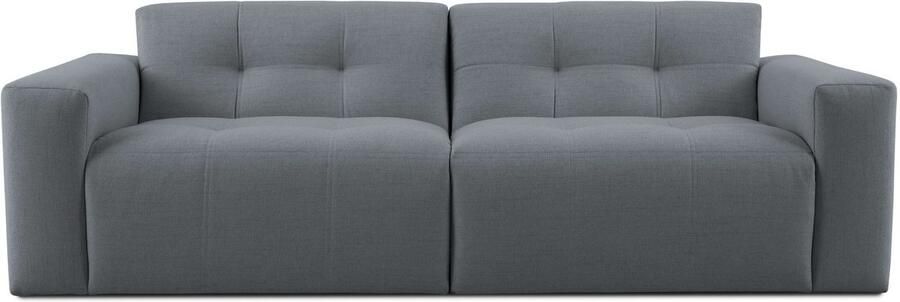 INOSIGN 3-zitsbank Tapley Breedte 220 cm fijne structuur met knoopstiksel vloerhoog - Foto 5