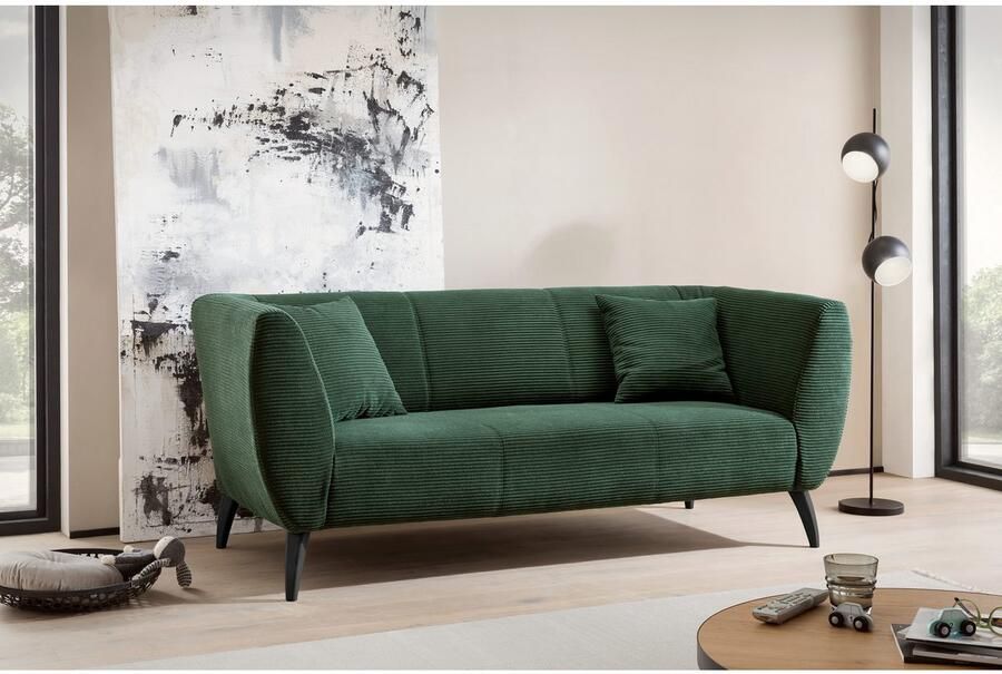 INOSIGN 3-zitsbank twee verschillende pootkleuren naar keuze - Foto 3