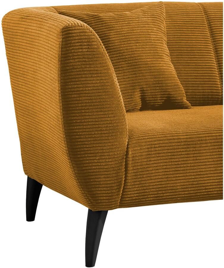 INOSIGN 3-zitsbank twee verschillende pootkleuren naar keuze