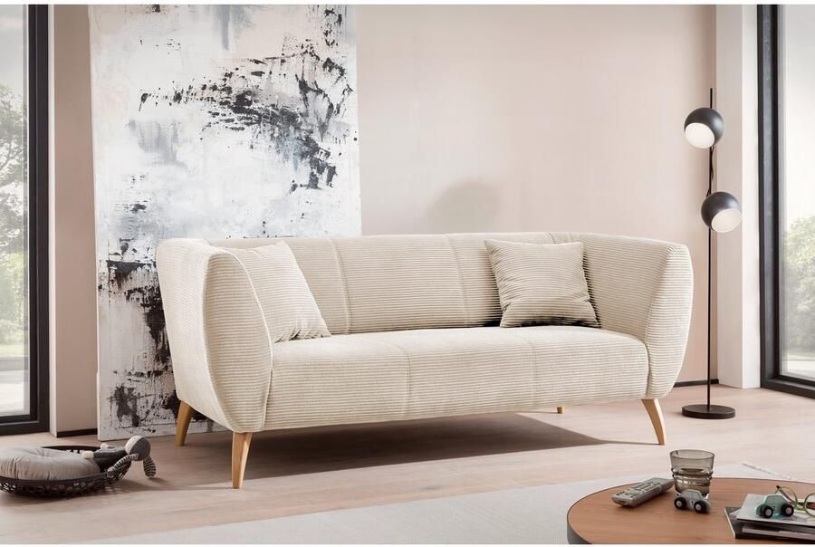 INOSIGN 3-zitsbank twee verschillende pootkleuren naar keuze - Foto 3