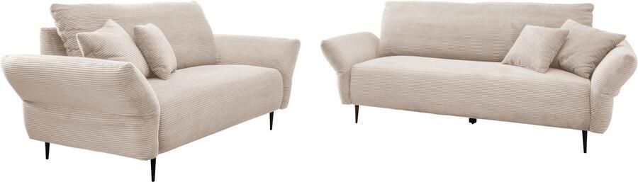 INOSIGN Zithoek Vanilla ook afzonderlijk en als polsterecke verkrijgbaar incl. sierkussen (set 2-delig) - Foto 8