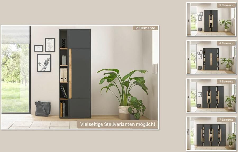 INOSIGN Archiefkast City Giron Kast tijdloos modern gezellig thuiskantoor breedte 50 cm - Foto 4