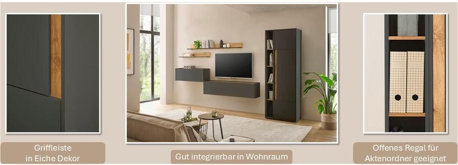 INOSIGN Archiefkast City Giron Kast tijdloos modern gezellig thuiskantoor breedte 50 cm - Foto 6