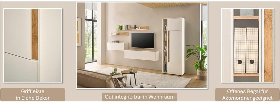 INOSIGN Archiefkast City Giron Kast tijdloos modern gezellig thuiskantoor breedte 50 cm - Foto 6