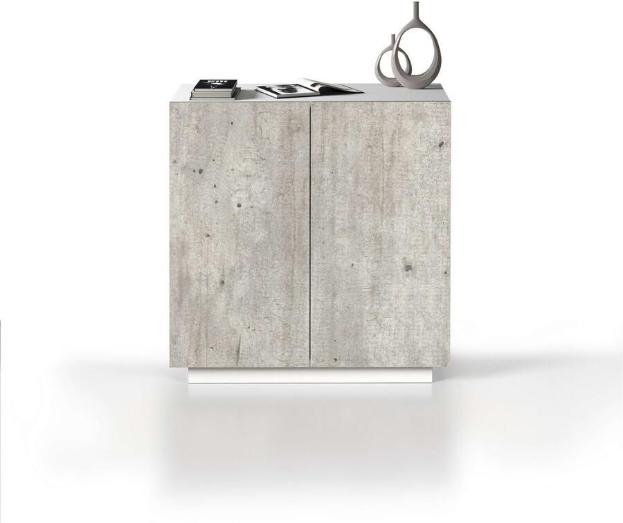 INOSIGN Archiefkast Coro Multifunctionele kast Bureaukast met 2 deuren & verstelbare legplanken hoogte 86 of 166 cm made in italy - Foto 10