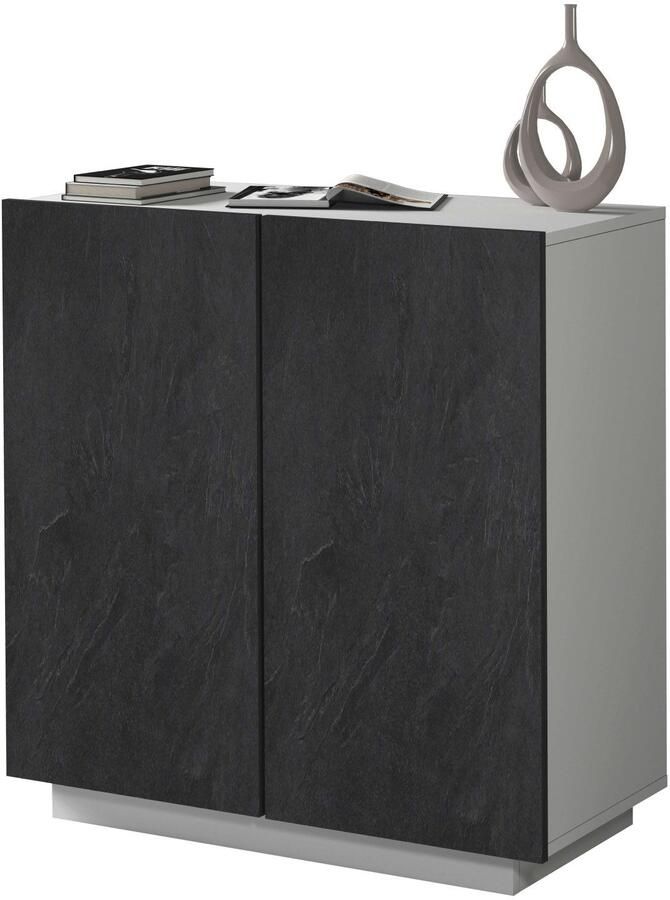 INOSIGN Archiefkast Coro Multifunctionele kast Bureaukast met 2 deuren & verstelbare legplanken hoogte 86 of 166 cm made in italy - Foto 10