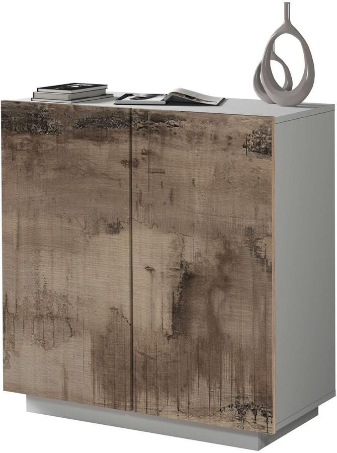 INOSIGN Archiefkast Coro Multifunctionele kast Bureaukast met 2 deuren & verstelbare legplanken hoogte 86 of 166 cm made in italy - Foto 11