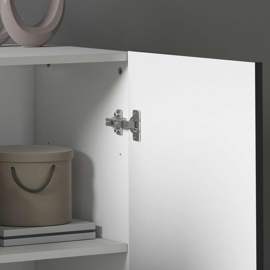 INOSIGN Archiefkast Coro Multifunctionele kast Bureaukast met 2 deuren & verstelbare legplanken hoogte 86 of 166 cm made in italy - Foto 8