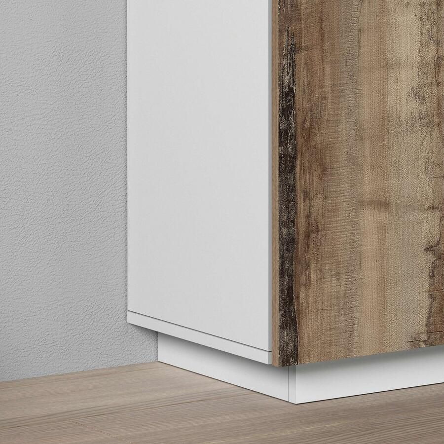 INOSIGN Archiefkast Coro Multifunctionele kast Bureaukast met 2 deuren & verstelbare legplanken hoogte 86 of 166 cm made in italy - Foto 8