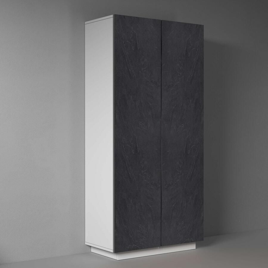 INOSIGN Archiefkast Coro Multifunctionele kast Bureaukast met 2 deuren & verstelbare legplanken hoogte 86 of 166 cm made in italy - Foto 6