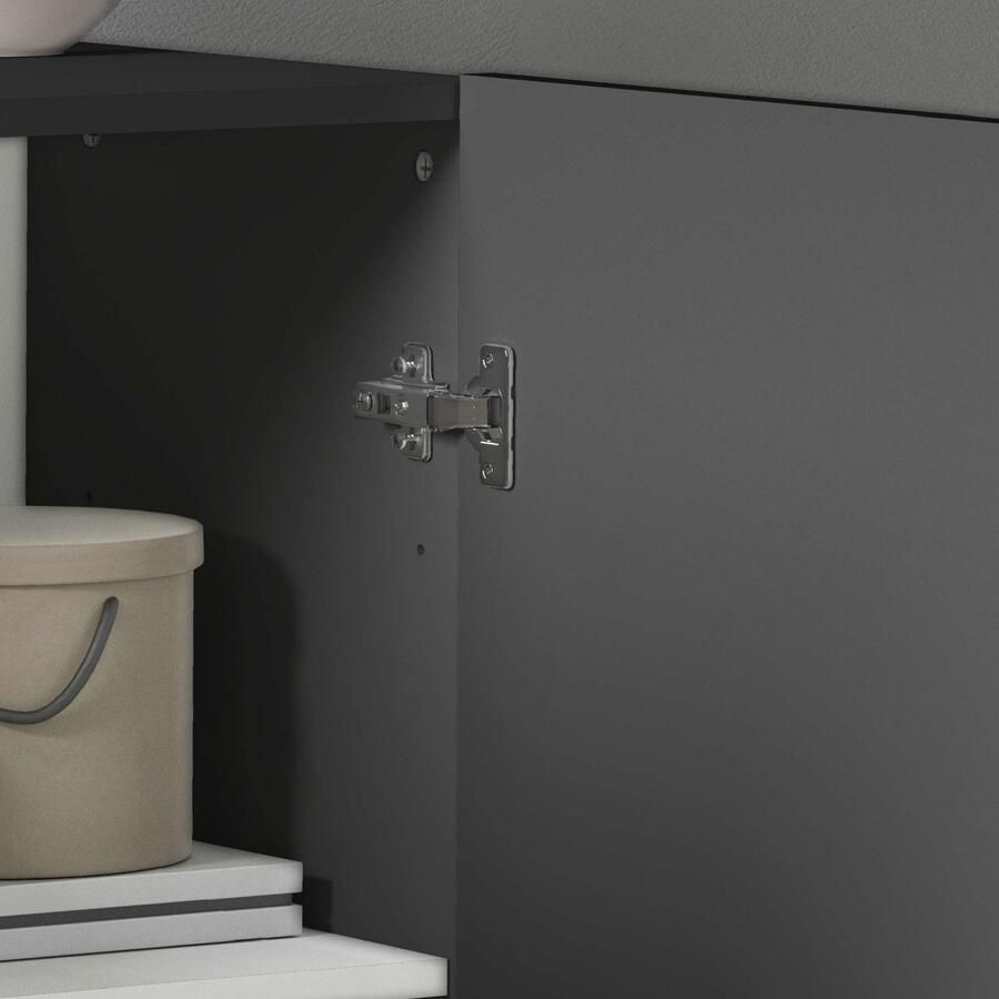 INOSIGN Archiefkast Essential Multifunctionele kast Bureaukast met 2 deuren & verstelbare legplanken hoogte 86 of 166 cm made in italy - Foto 3