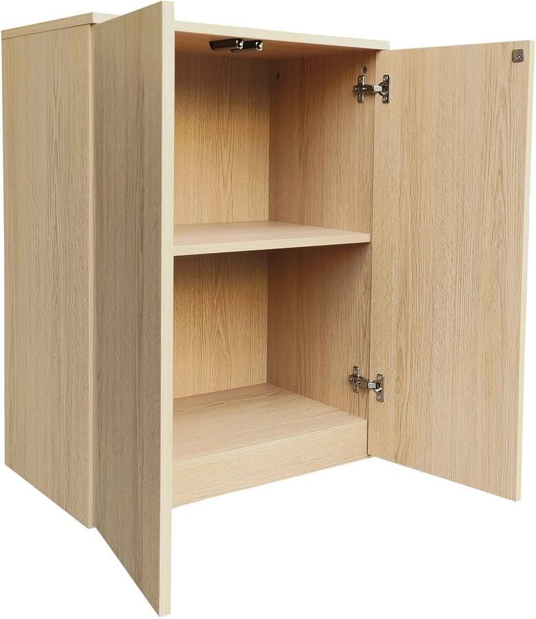 INOSIGN Archiefkast Jarvie Multifunctionele kast push-to-open 2 vakken 60x80 cm - Foto 3