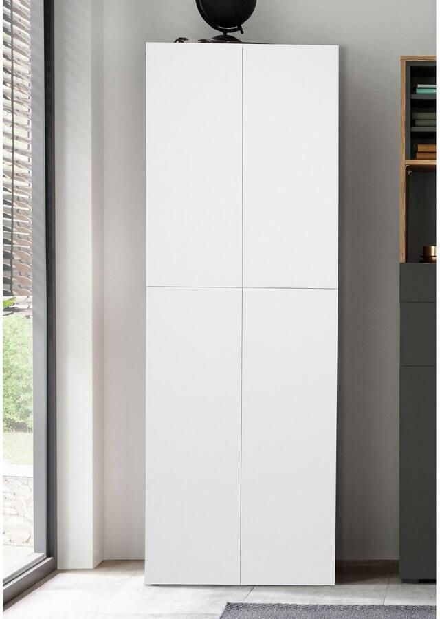 INOSIGN Archiefkast Jarvie Multifunctionele kast push-to-open 5 verstelbare legplanken 60x180 cm