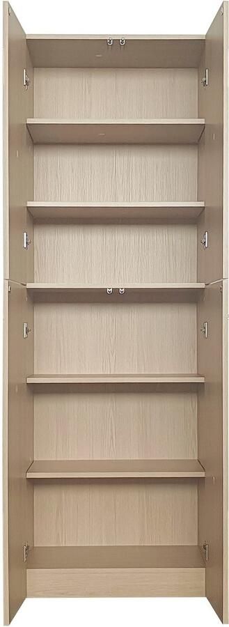INOSIGN Archiefkast Jarvie Multifunctionele kast push-to-open 5 verstelbare legplanken 60x180 cm - Foto 6