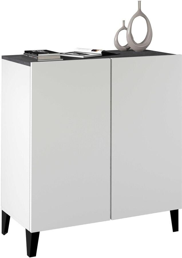 INOSIGN Archiefkast Sunrise Archiefkast Multifunctionele kast Bureaukast met 2 deuren & 2 vakken breedte 79 2 cm gemaakt in italië - Foto 13