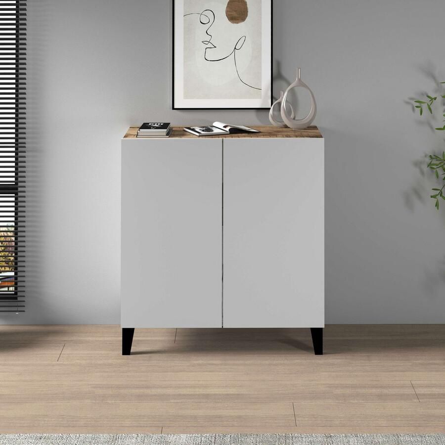 INOSIGN Archiefkast Sunrise Archiefkast Multifunctionele kast Bureaukast met 2 deuren & 2 vakken breedte 79 2 cm gemaakt in italië