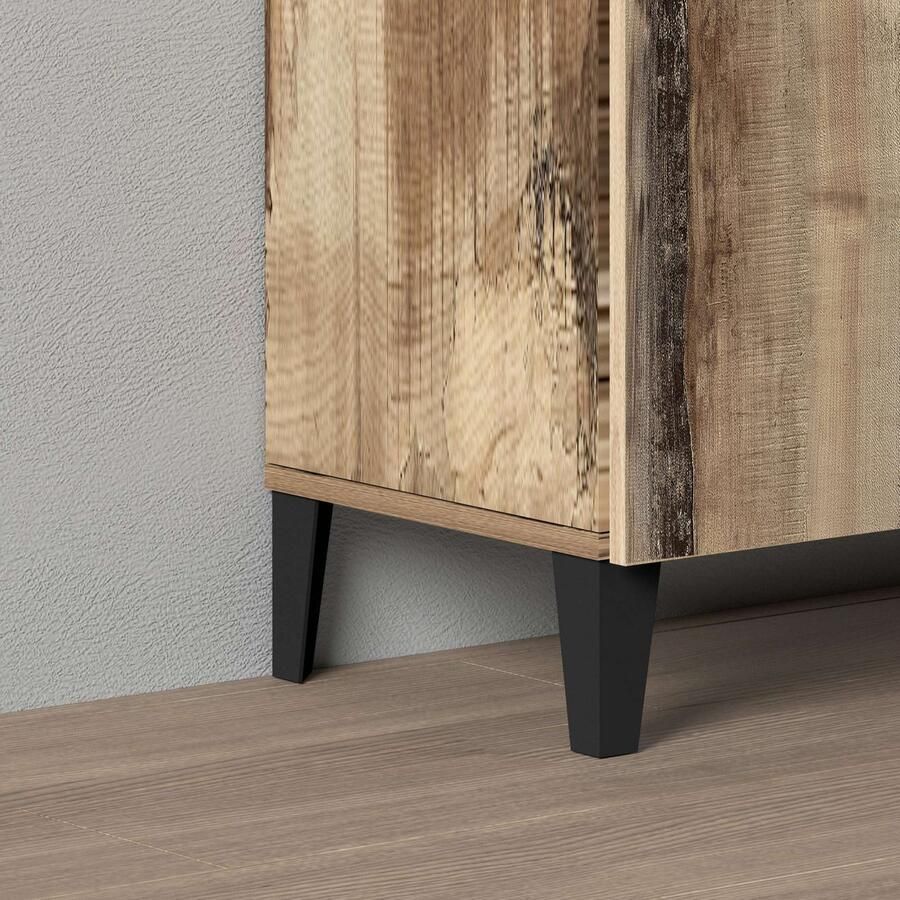 INOSIGN Archiefkast Sunrise Archiefkast Multifunctionele kast Bureaukast met 2 deuren & 2 vakken breedte 79 2 cm gemaakt in italië - Foto 4