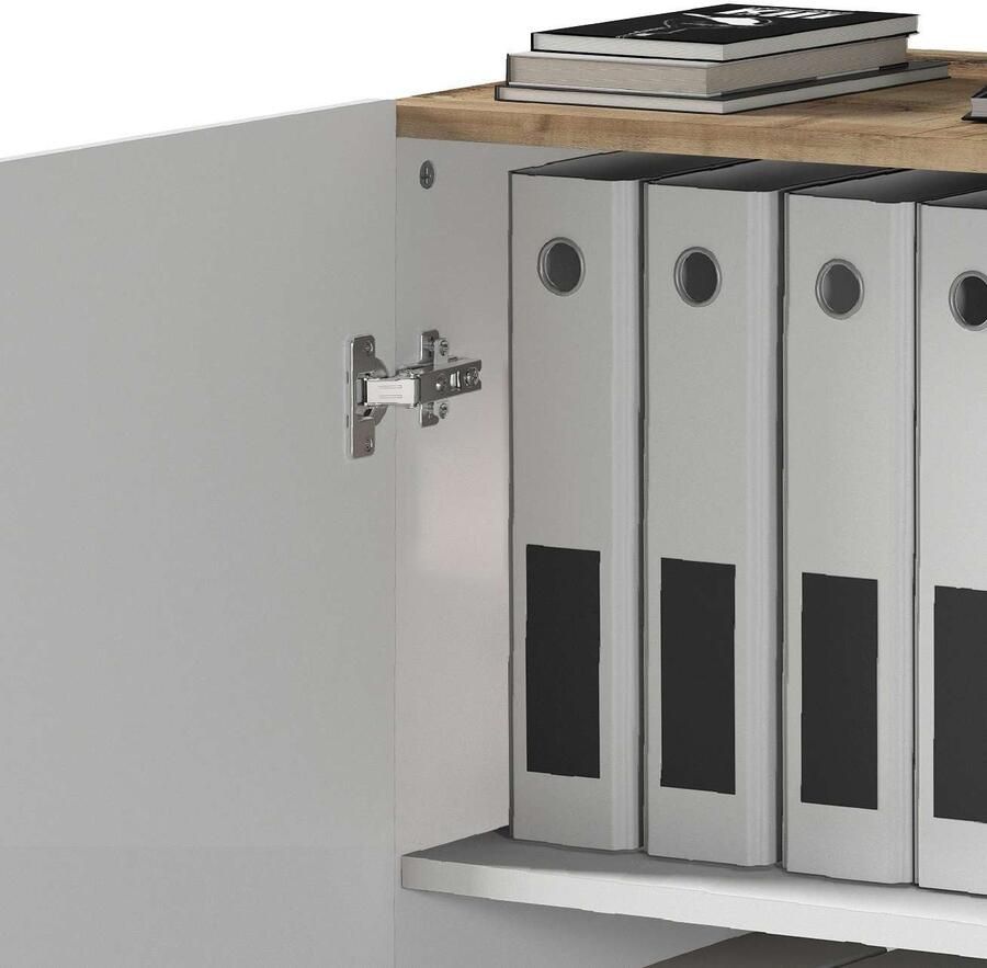 INOSIGN Archiefkast Sunrise Archiefkast Multifunctionele kast Bureaukast met 2 deuren & 2 vakken breedte 79 2 cm gemaakt in italië - Foto 9